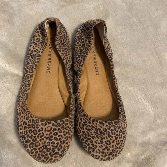 Lucky brand flats- leopard print - Picture 4 of 6